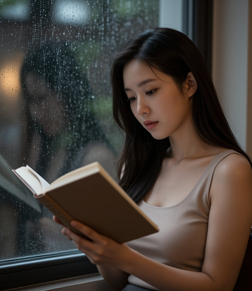 비 오는 오후의 독서