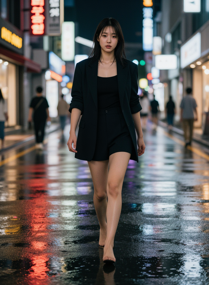 서울의 밤거리