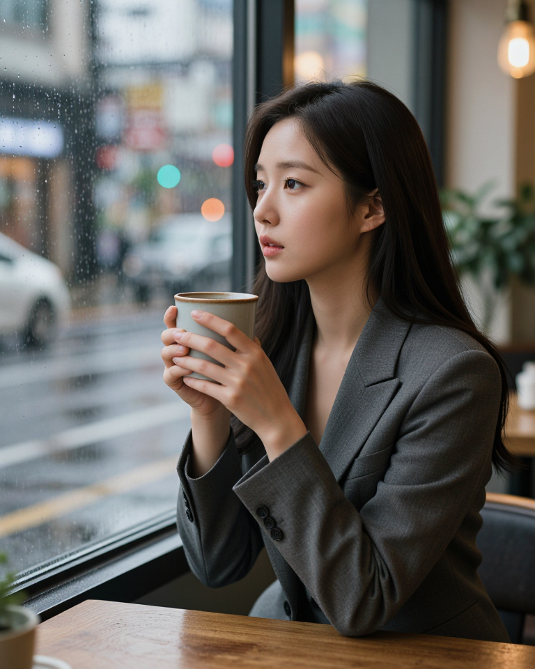 오후의 카페인